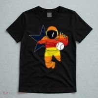 Houston Baseball Astronaut Space City T-Shirt thumb 5