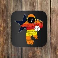 Houston Baseball Astronaut Space City Coaster thumb 0