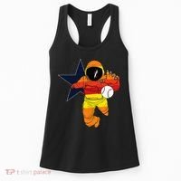 Houston Baseball Astronaut Space City Women's Tank Top thumb 0