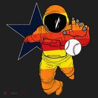 Houston Baseball Astronaut Space City Hat thumb 2