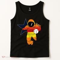 Houston Baseball Astronaut Space City Tank Top thumb 2