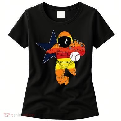 Houston Baseball Astronaut Space City Women's T-Shirt