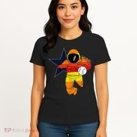 Houston Baseball Astronaut Space City Women's T-Shirt thumb 4