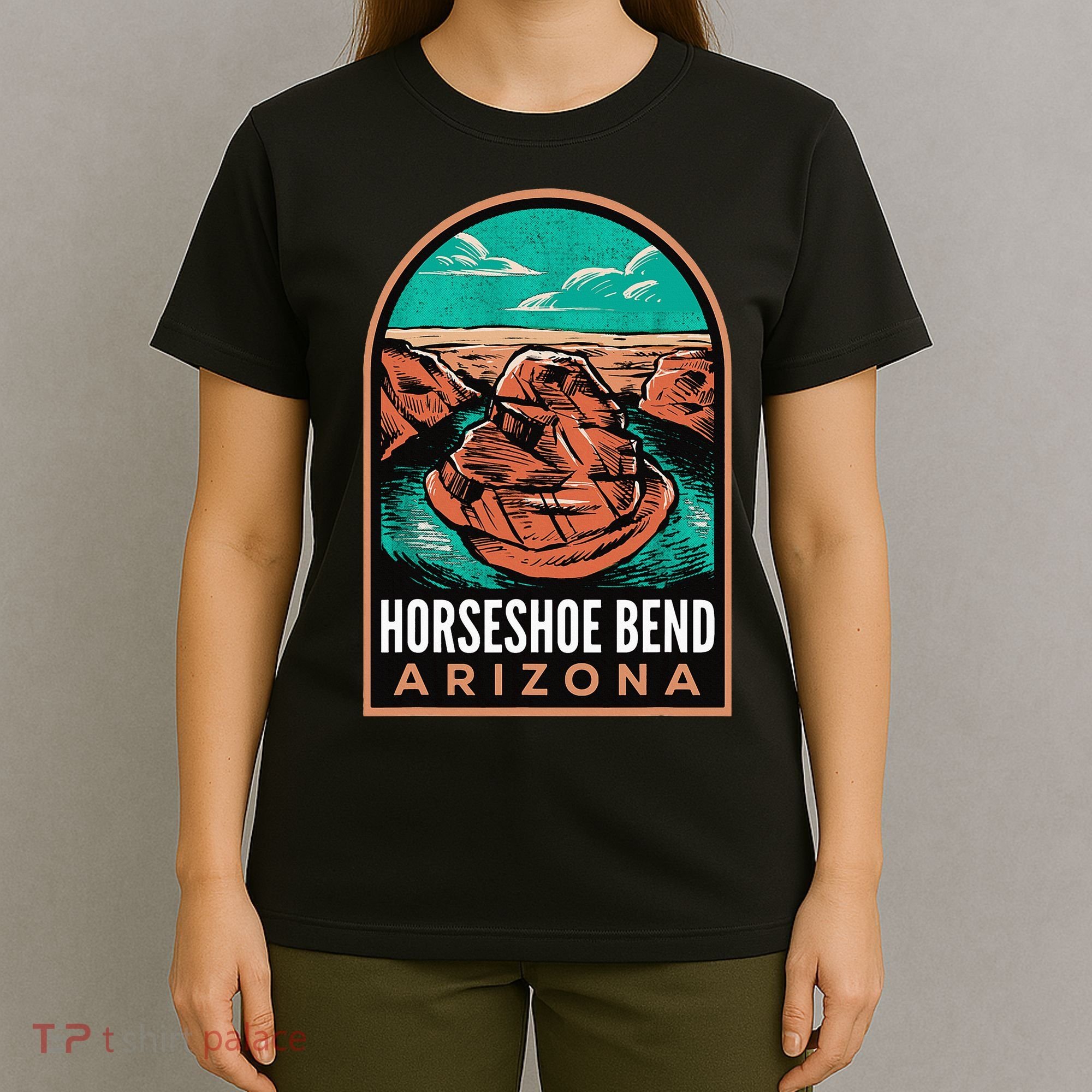 Horseshoe Bend Arizona Vintage T-Shirt