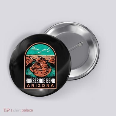Horseshoe Bend Arizona Vintage Button