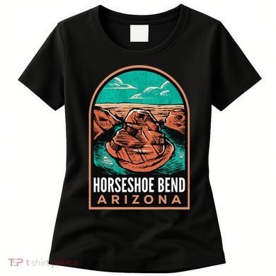 Horseshoe Bend Arizona Vintage Women's T-Shirt