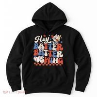 Hey Batter Batter Swing Baseball Softball Women Hoodie thumb 0