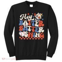 Hey Batter Batter Swing Baseball Softball Women Sweatshirt thumb 0