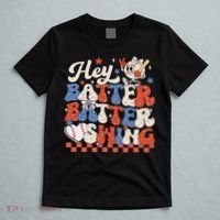 Hey Batter Batter Swing Baseball Softball Women T-Shirt thumb 5