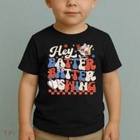 Hey Batter Batter Swing Baseball Softball Women Toddler T-Shirt thumb 2
