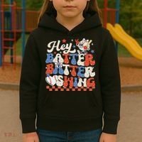 Hey Batter Batter Swing Baseball Softball Women Kids Hoodie thumb 3