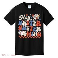 Hey Batter Batter Swing Baseball Softball Women Kids T-Shirt thumb 0