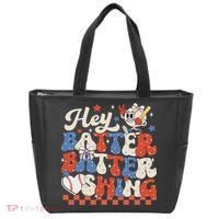 Hey Batter Batter Swing Baseball Softball Women Tote Bag thumb 0