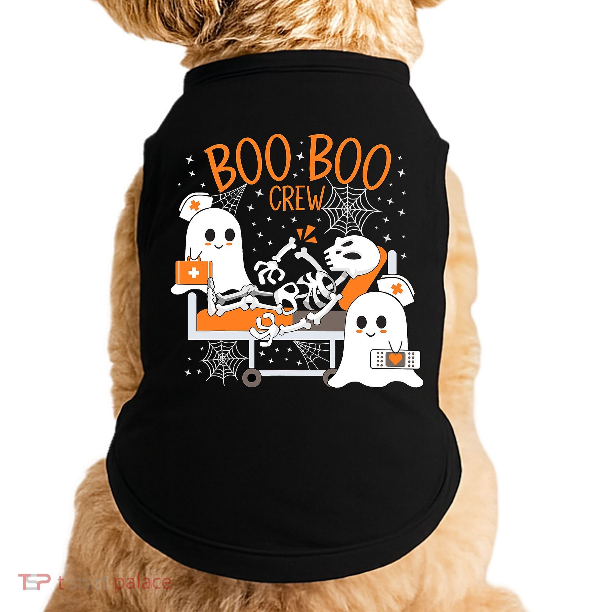 Halloween Boo Boo Crew Ghost Doctor Doggie Tank
