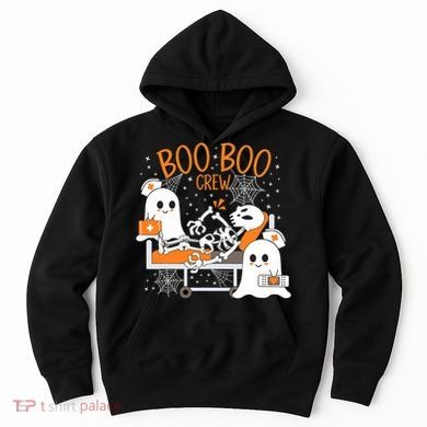 Halloween Boo Boo Crew Ghost Doctor Hoodie