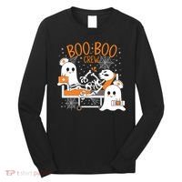 Halloween Boo Boo Crew Ghost Doctor Long Sleeve Shirt thumb 0