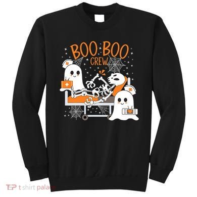 Halloween Boo Boo Crew Ghost Doctor Sweatshirt