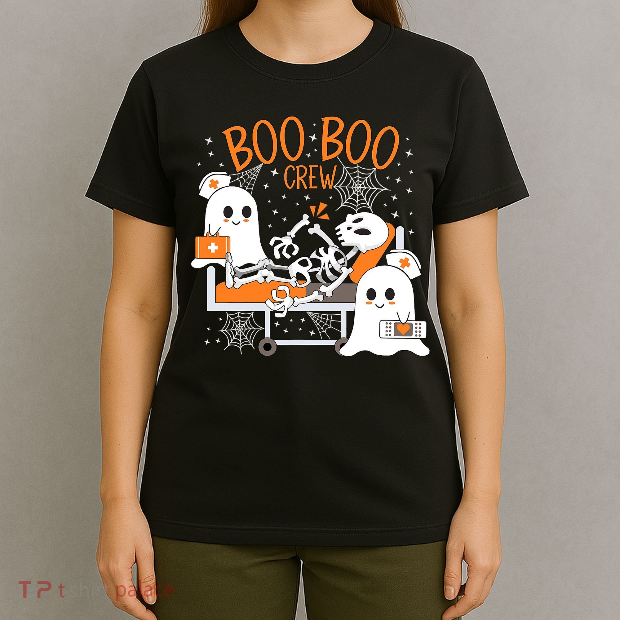 Halloween Boo Boo Crew Ghost Doctor T-Shirt