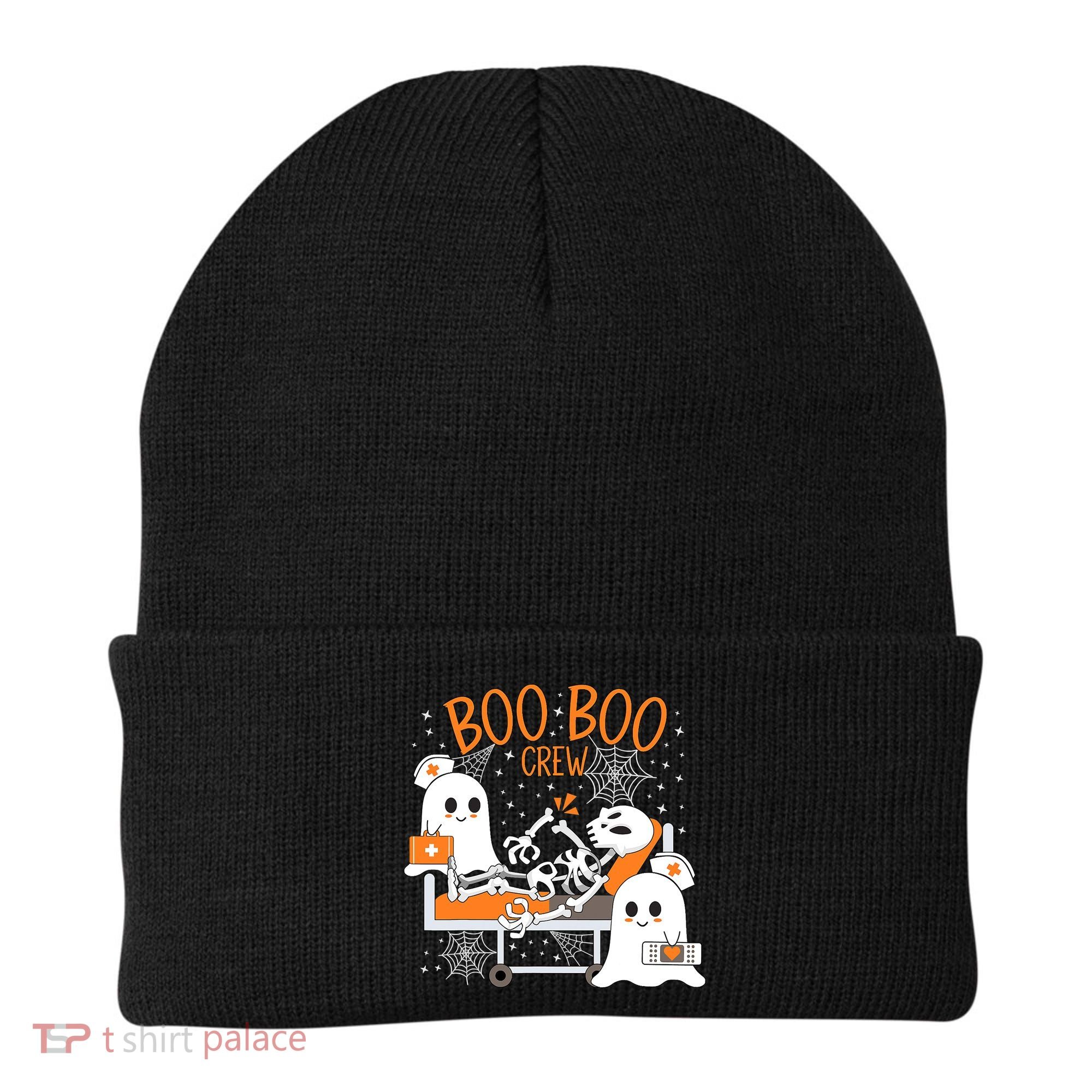Halloween Boo Boo Crew Ghost Doctor Beanie