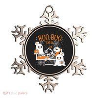 Halloween Boo Boo Crew Ghost Doctor Ornament thumb 0