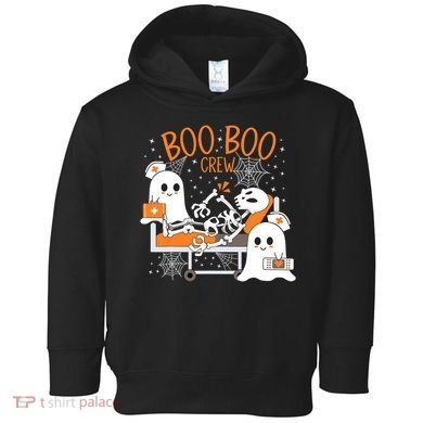 Halloween Boo Boo Crew Ghost Doctor Toddler Hoodie
