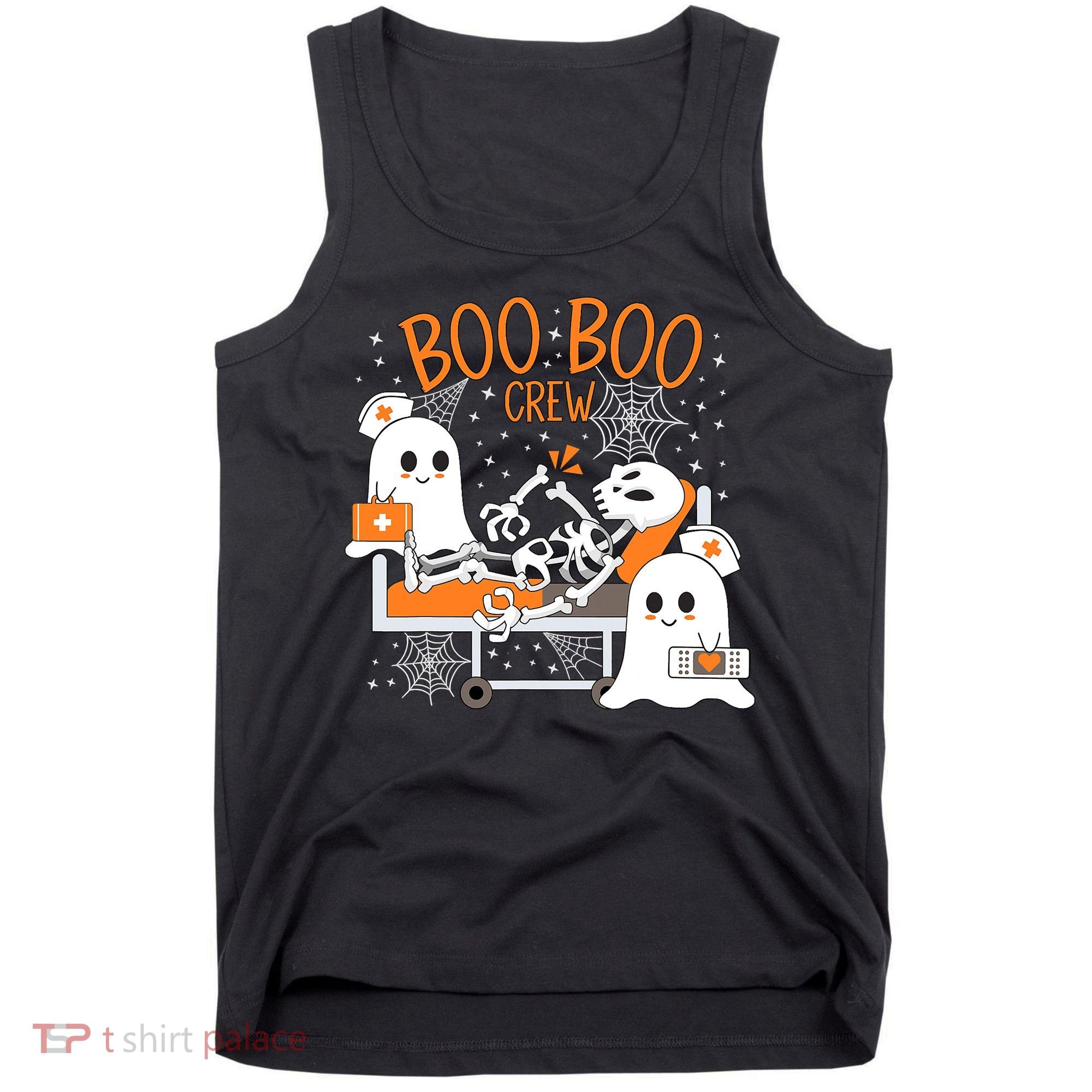 Halloween Boo Boo Crew Ghost Doctor Tank Top