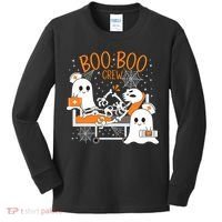 Halloween Boo Boo Crew Ghost Doctor Kids Long Sleeve Shirt thumb 0