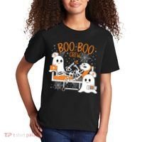 Halloween Boo Boo Crew Ghost Doctor Kids T-Shirt thumb 2