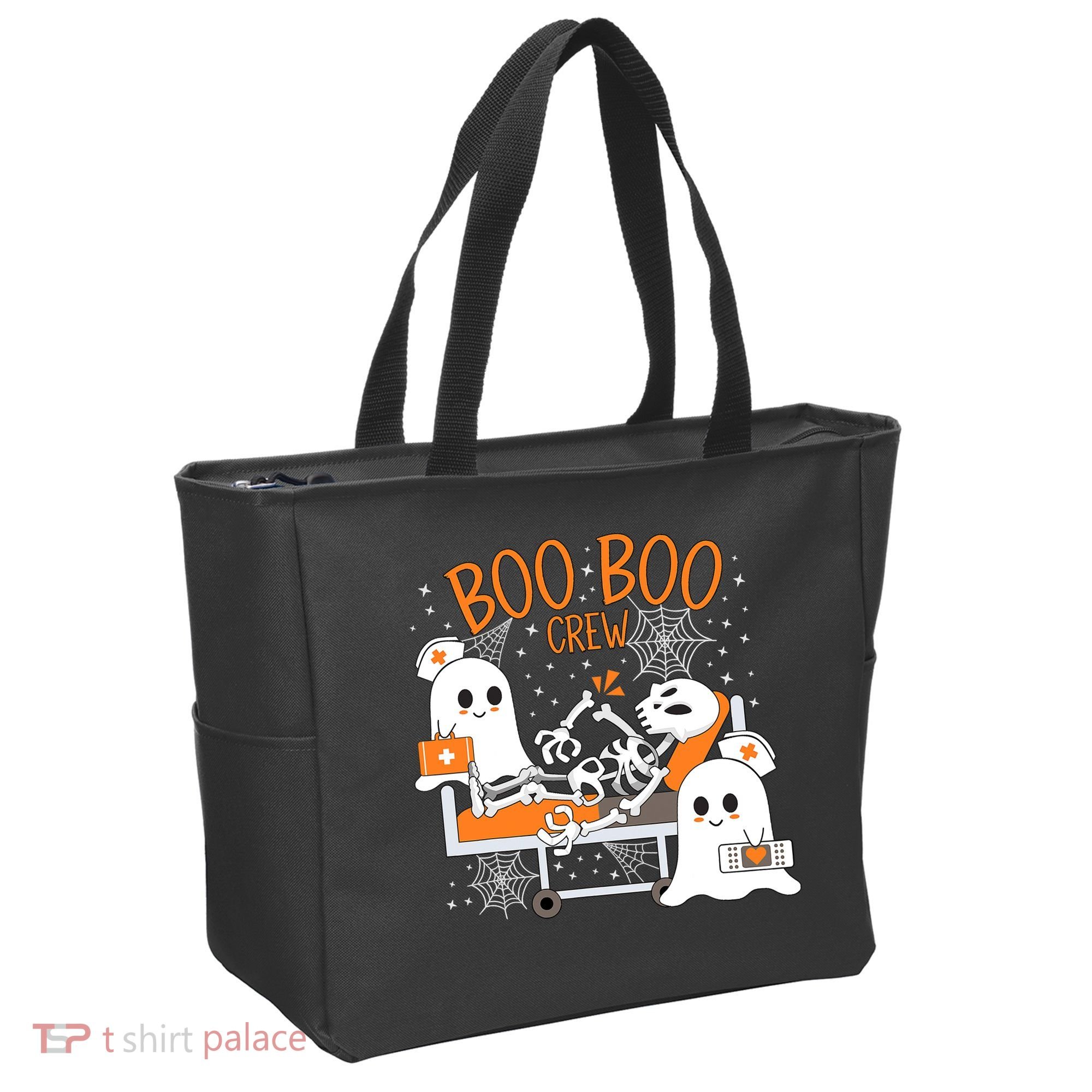 Halloween Boo Boo Crew Ghost Doctor Tote Bag