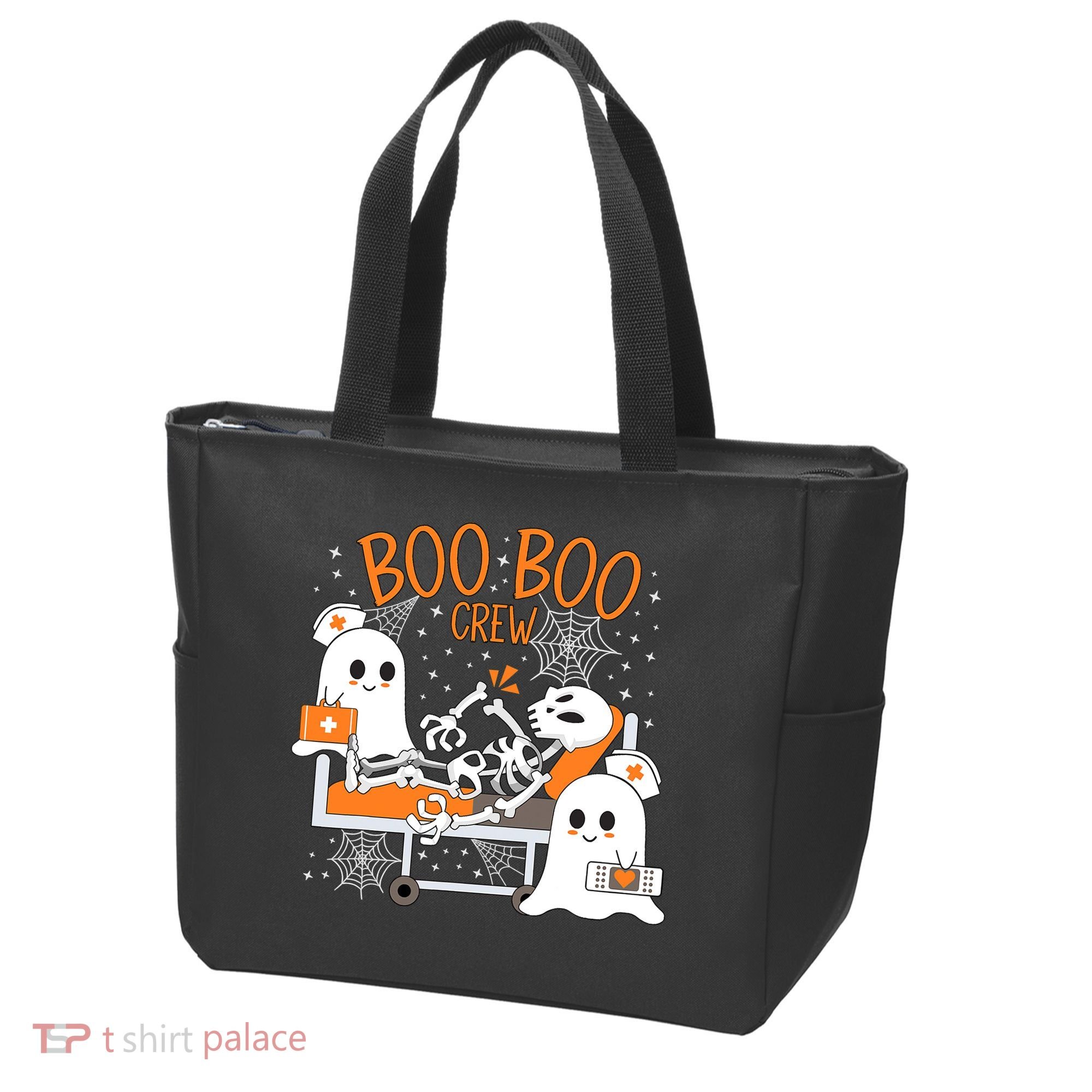 Halloween Boo Boo Crew Ghost Doctor Tote Bag
