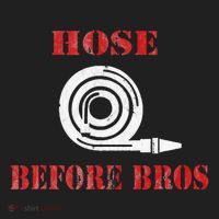 Hose Before Bros Gift For Firefighter Fire Chief Women's Sweatshirt thumb 2