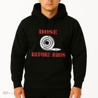 Hose Before Bros Gift For Firefighter Fire Chief Hoodie thumb 2