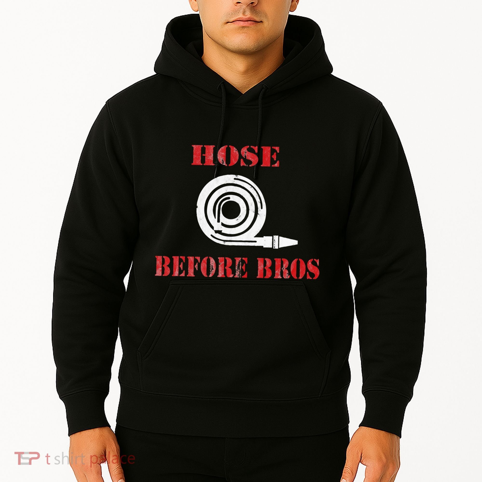 Hose Before Bros Gift For Firefighter Fire Chief Hoodie