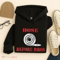 Hose Before Bros Gift For Firefighter Fire Chief Hoodie thumb 4