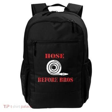 Hose Before Bros Gift For Firefighter Fire Chief Backpack