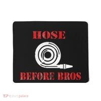 Hose Before Bros Gift For Firefighter Fire Chief Mousepad thumb 0