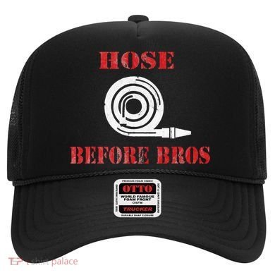 Hose Before Bros Gift For Firefighter Fire Chief Hat