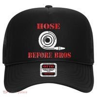 Hose Before Bros Gift For Firefighter Fire Chief Hat thumb 0