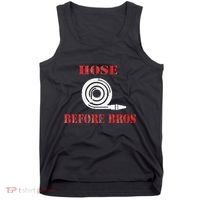 Hose Before Bros Gift For Firefighter Fire Chief Tank Top thumb 0