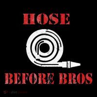 Hose Before Bros Gift For Firefighter Fire Chief Kids Sweatshirt thumb 2