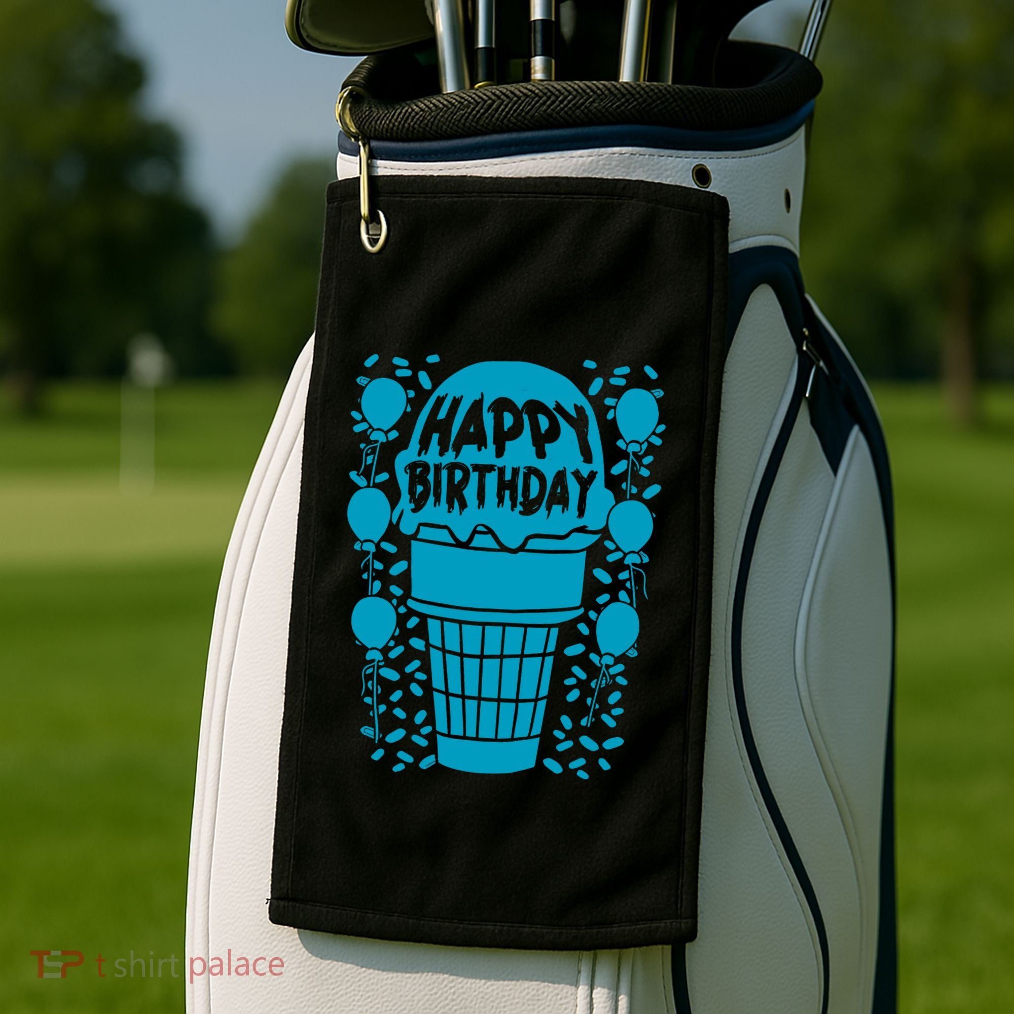 Happy Birthday Birthday Funny Golf Towel