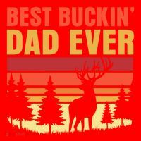 Hunting Best Buckin Dad Ever Deer Fathers Day Meaningful Gift Santa Hat thumb 1