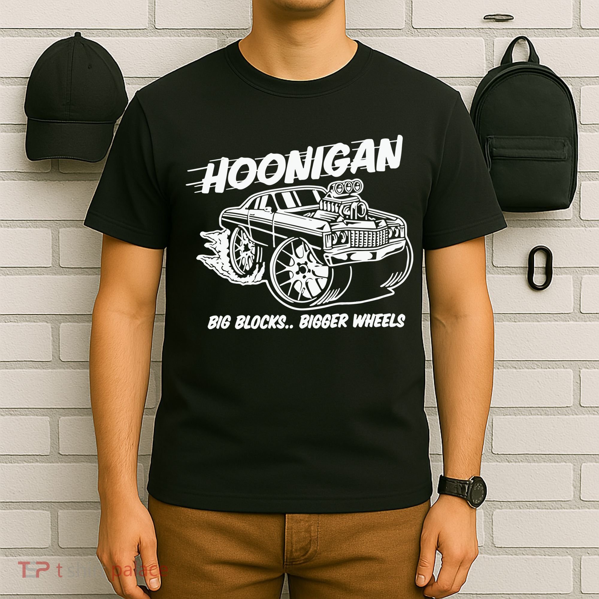 Hoonigan Big Blocks Bigger Wheels T-Shirt
