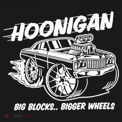 Hoonigan Big Blocks Bigger Wheels Drawstring Bag