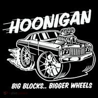 Hoonigan Big Blocks Bigger Wheels Drawstring Bag thumb 2