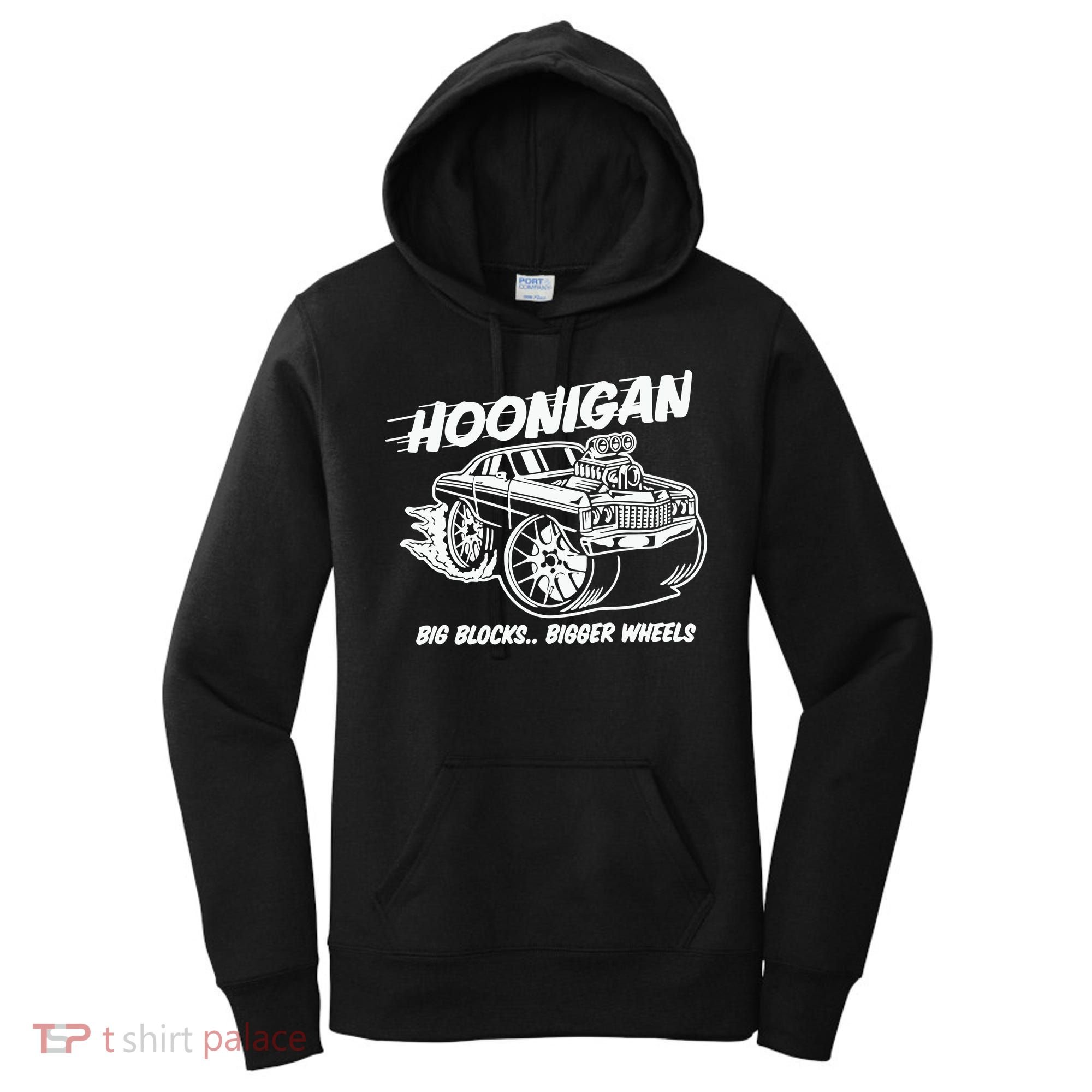 Hoonigan Big Blocks Bigger Wheels Women's Hoodie