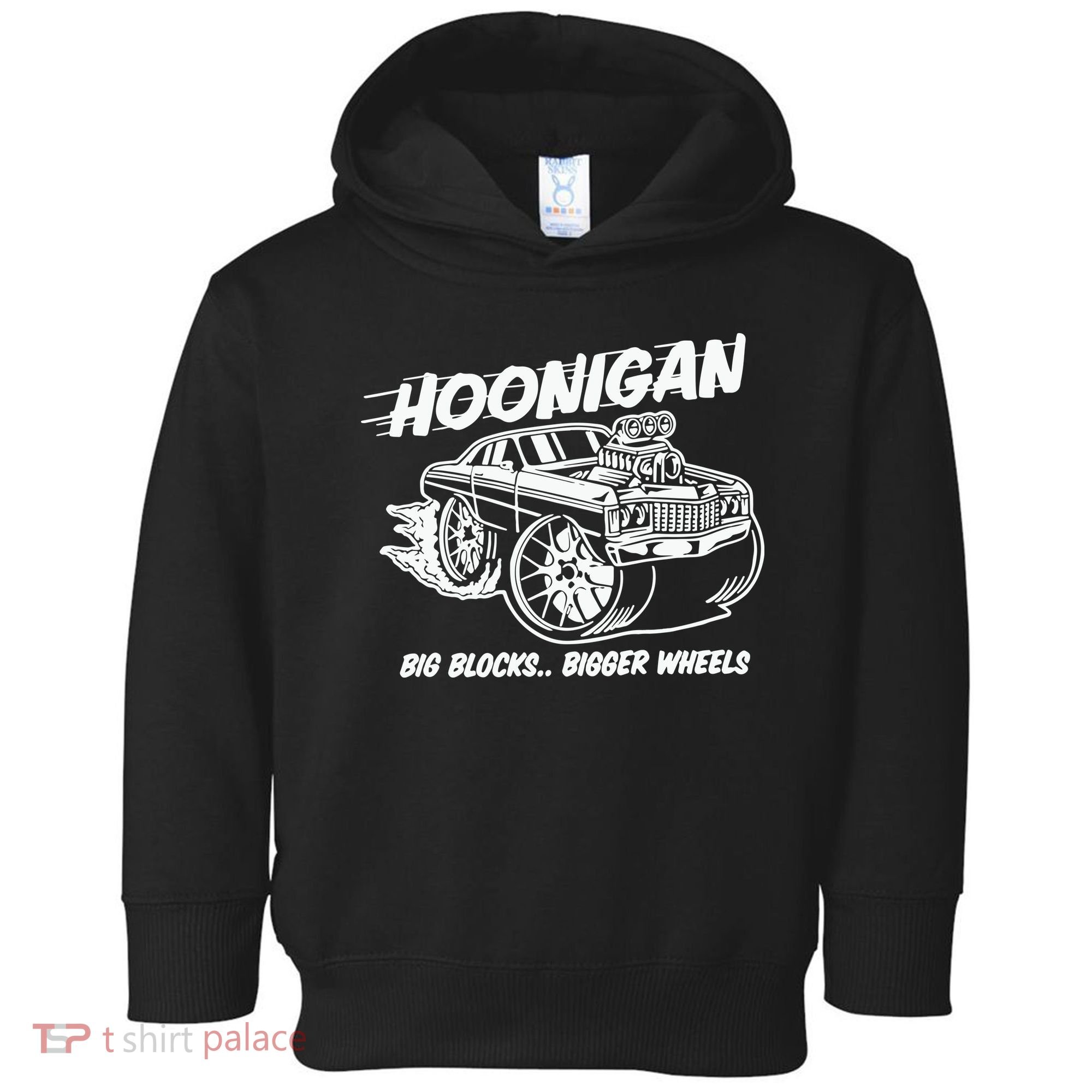 Hoonigan Big Blocks Bigger Wheels Toddler Hoodie