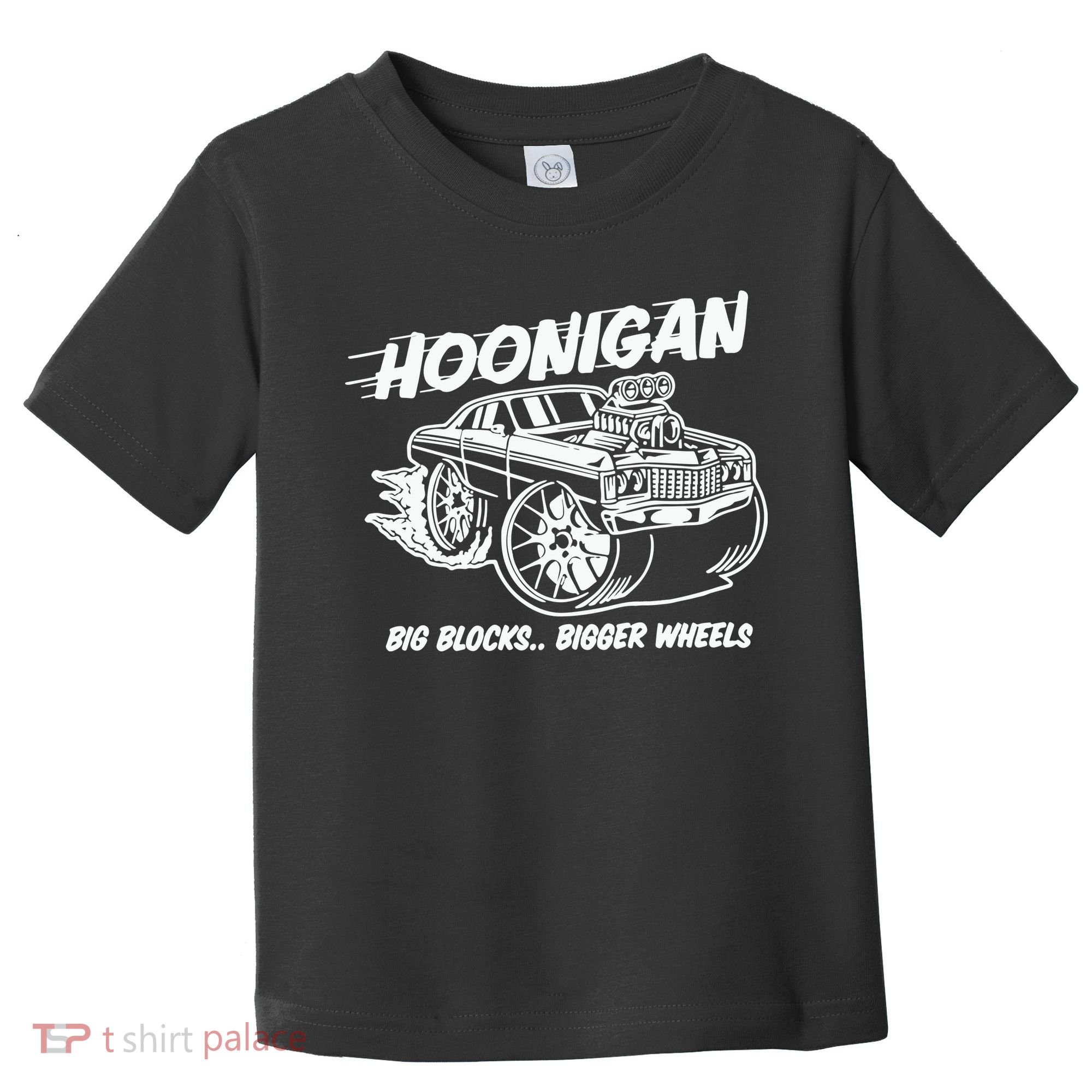 Hoonigan Big Blocks Bigger Wheels Toddler T-Shirt