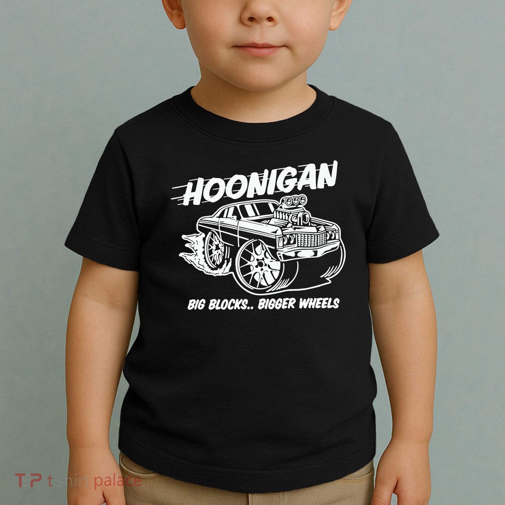 Hoonigan Big Blocks Bigger Wheels Toddler T-Shirt