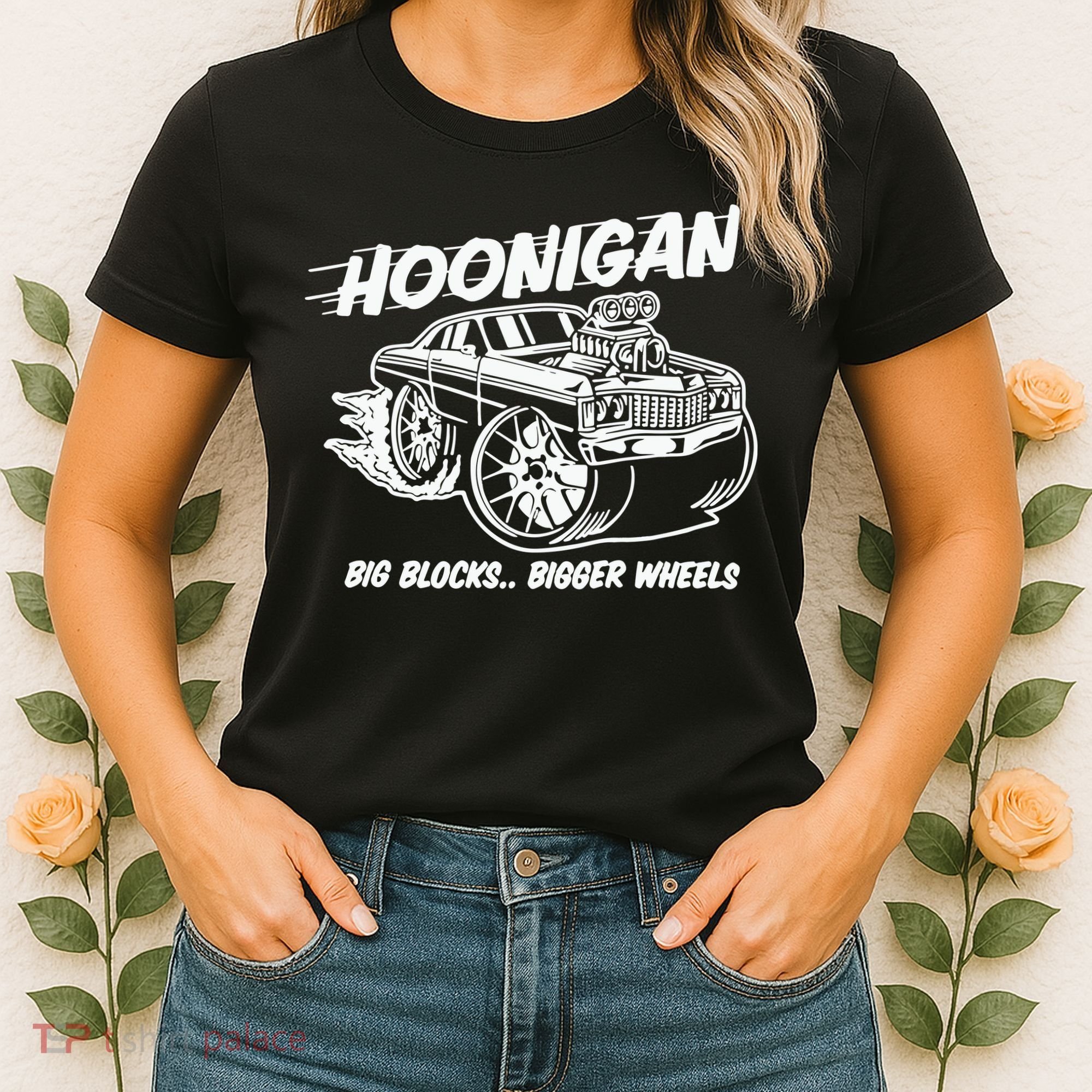 Hoonigan Big Blocks Bigger Wheels Women's T-Shirt